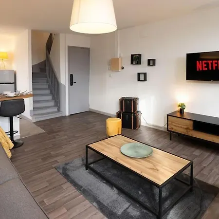 شقة N3 Des Etudes Duplex Hypercentre Wifi Conciergeriedamecarcas *