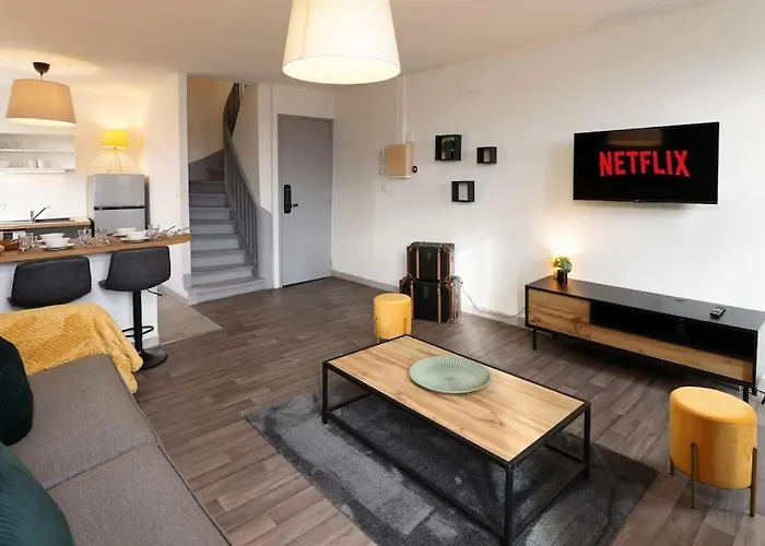 Διαμέρισμα N3 Des Etudes Duplex Hypercentre Wifi Conciergeriedamecarcas *